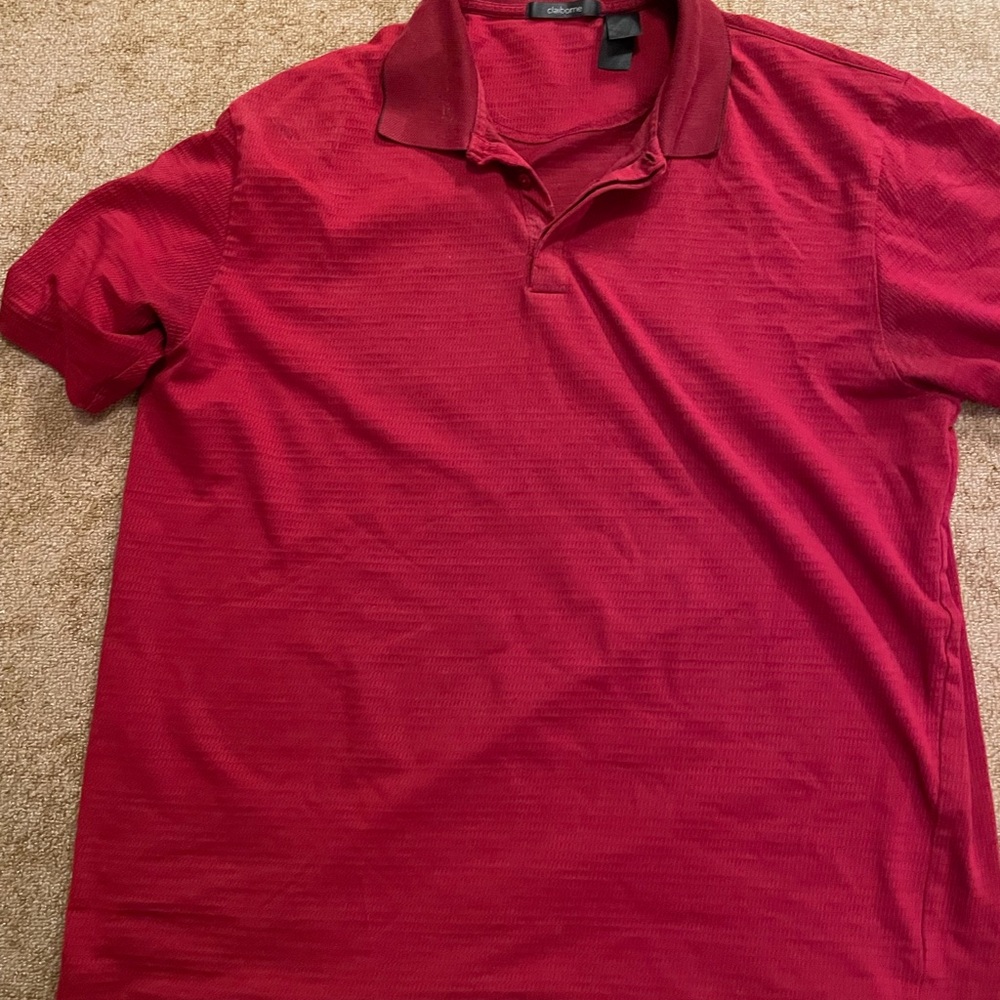 Men’s Shirts Lot Of 5 Casual Polo T Shirt Large